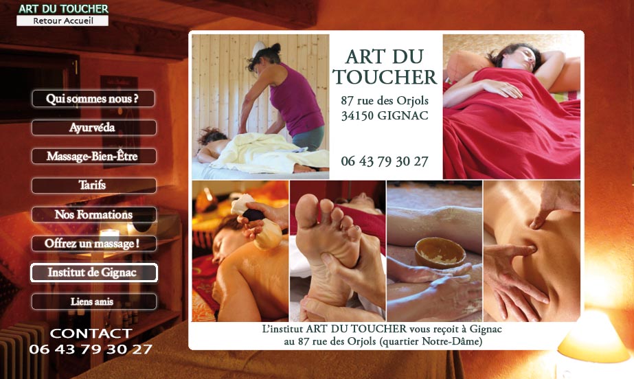 CONTACTS : massage ayurvedique - Montpellier - Clermont l'herault - pezenas